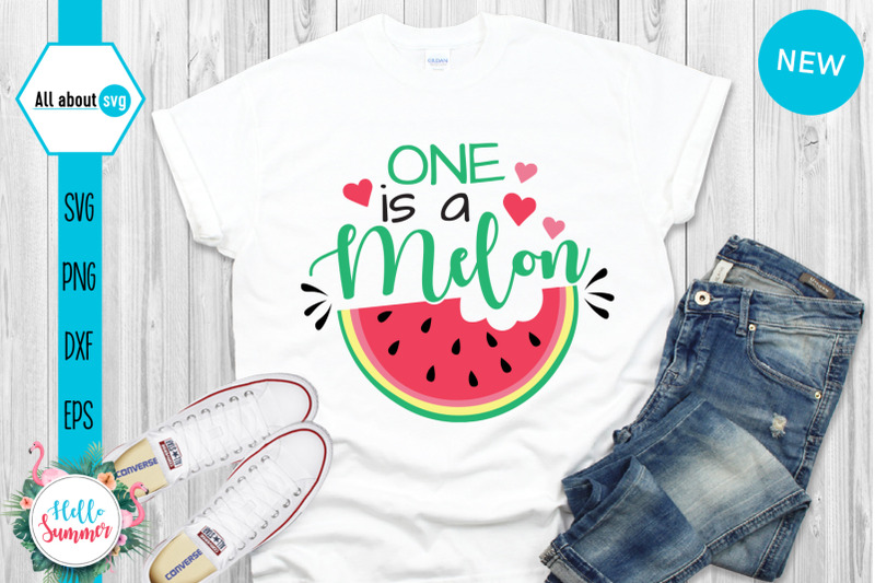 one-is-a-melon-svg-summer-svg-watermelon-svg