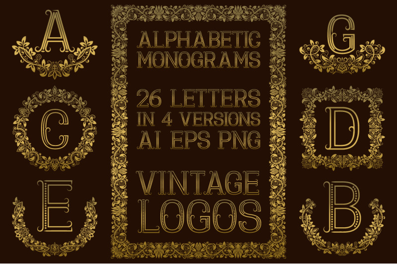 vintage-alphabetic-monograms