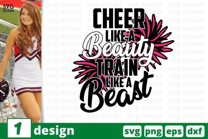 Download 1 CHEER LIKE A BEAUTY TRAIN LIKE A BEAST, cheer quote ...