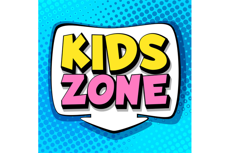 kids-zone-symbol-of-playroom-in-school-or-park-colorful-isolated-vec