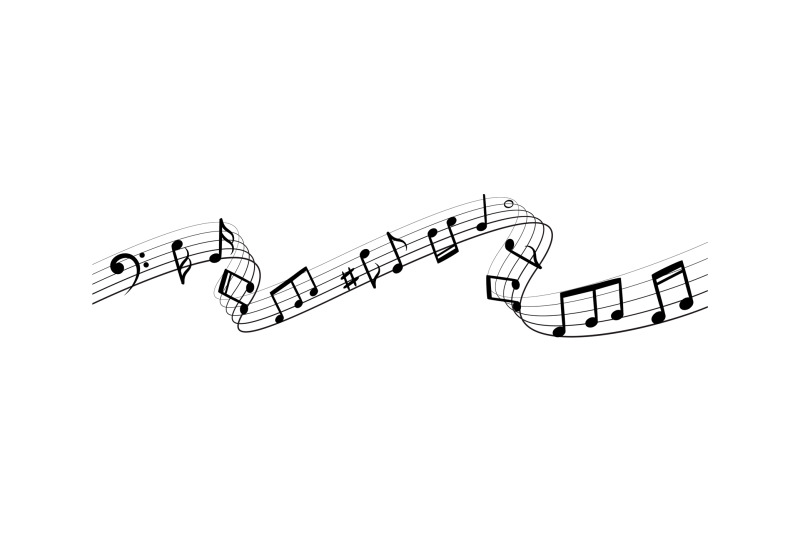 music-notes-silhouettes-musical-swirl-flowing-waves-vector-abstract-i