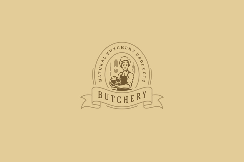butcher-shop-logo-design-template