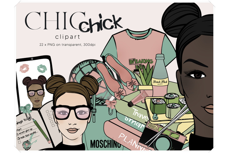 geek-girl-clipart-fashion-illustration