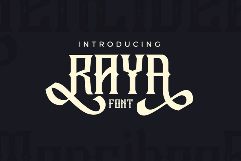 raya-vintage-swash-font