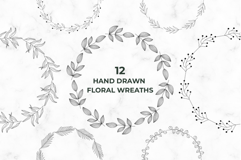 hand-drawn-floral-wreath