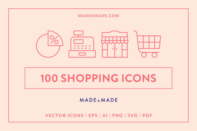 line-icons-shopping