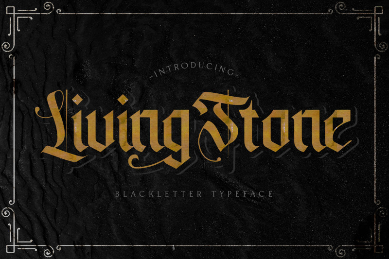 livingstone-blackletter-decorative-font