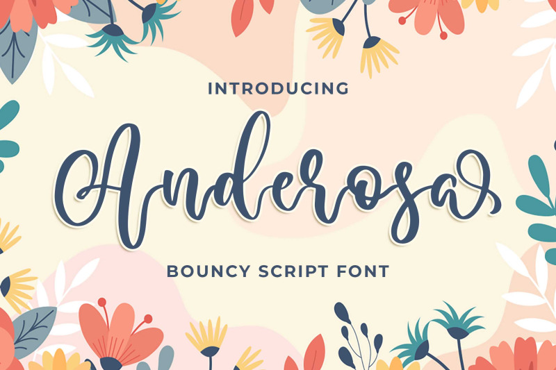 anderosa-a-bouncy-script-font
