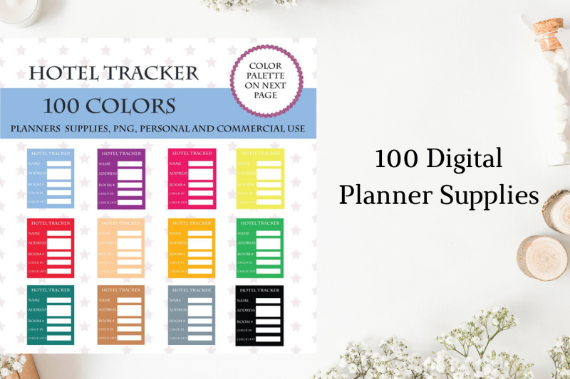 100-full-box-weekly-hotel-tracker-hotel-planner-sticker-hotel-reservaion-sticker