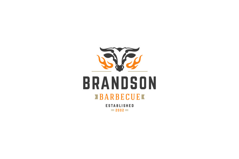 barbecue-grill-logo-template