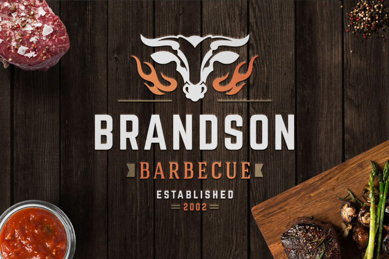 barbecue-grill-logo-template