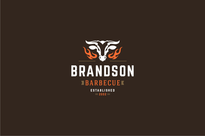 barbecue-grill-logo-template