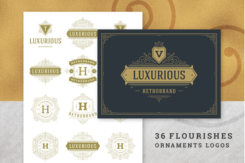 36-luxury-ornament-logos