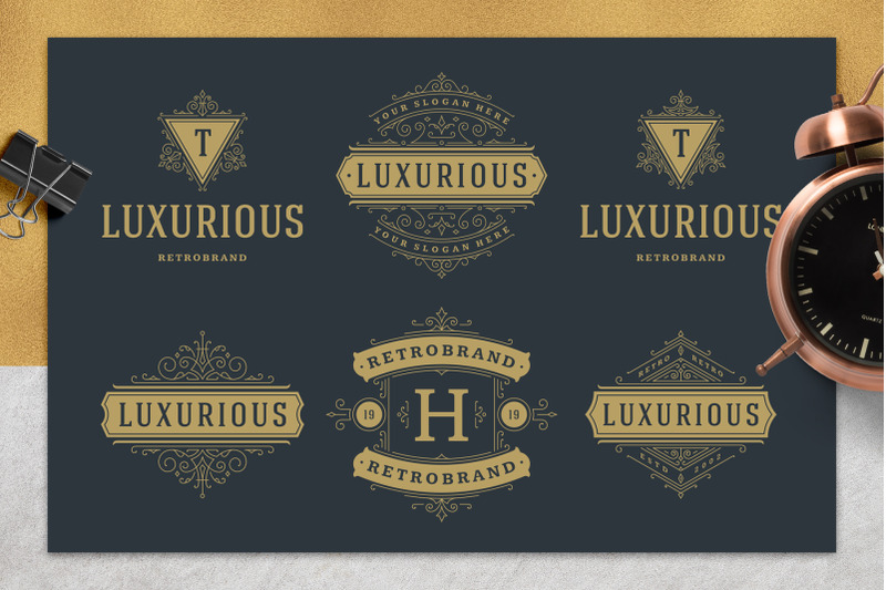 36-luxury-ornament-logos