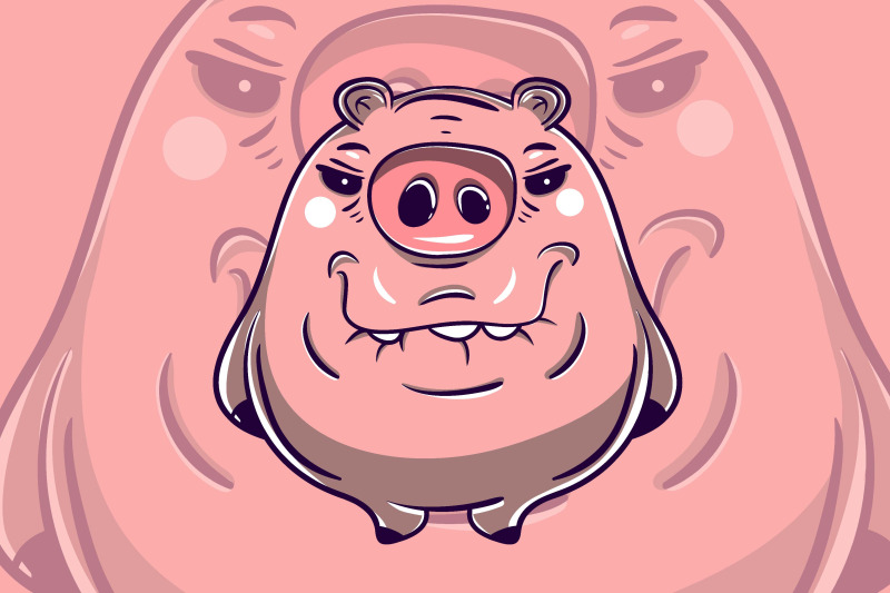 baby-pig-monster-character