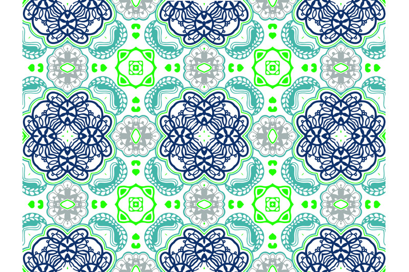 pattern-abstract-navy-and-green-color