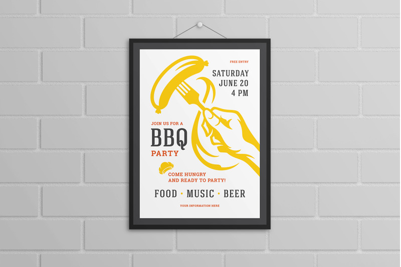 barbecue-party-flyer-template