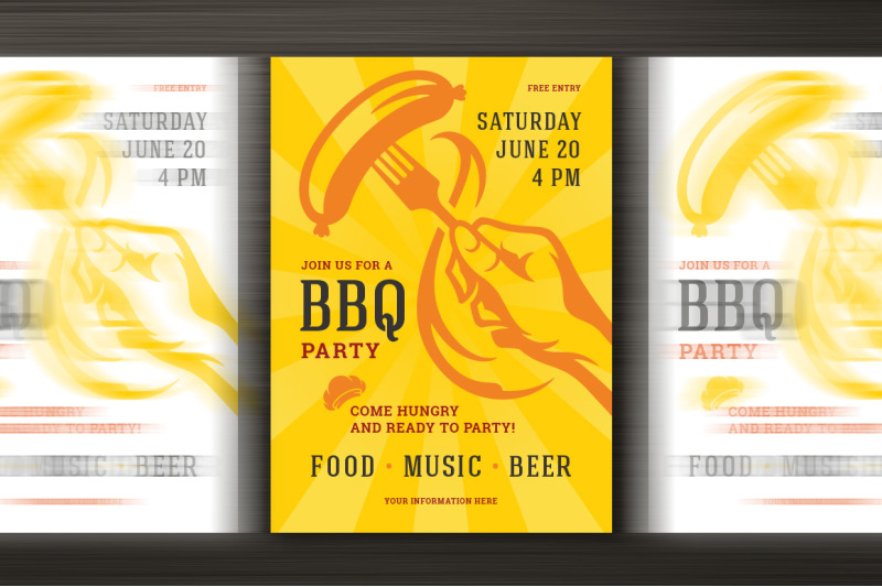 barbecue-party-flyer-template