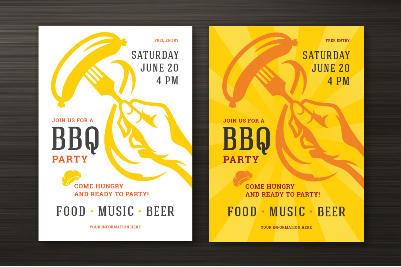 barbecue-party-flyer-template