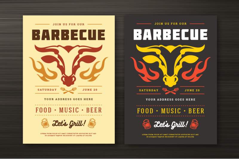 barbecue-party-flyer-template