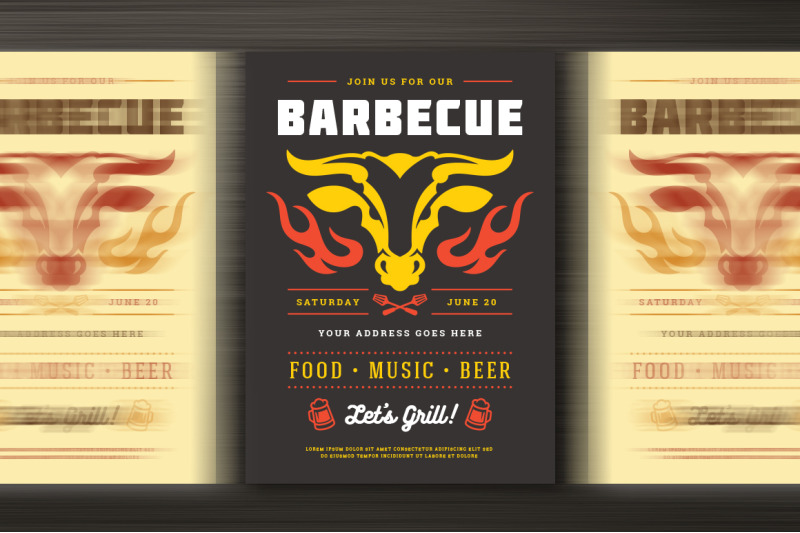 barbecue-party-flyer-template