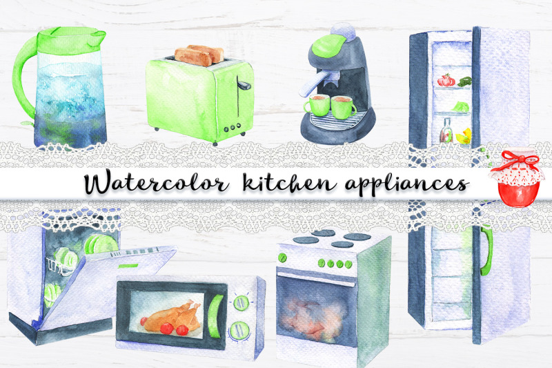watercolor-kitchen