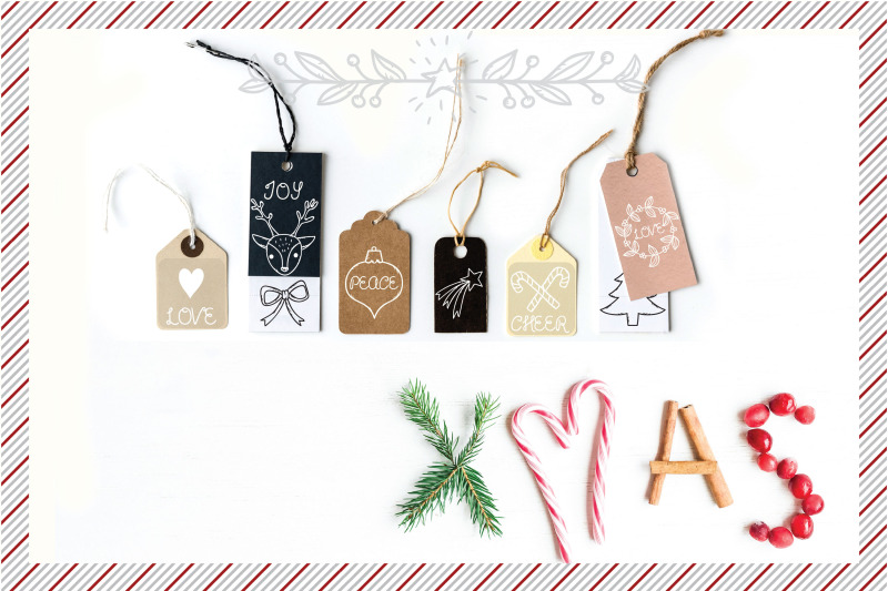 white-christmas-elements-decorative-ornaments-new-year-day-holiday
