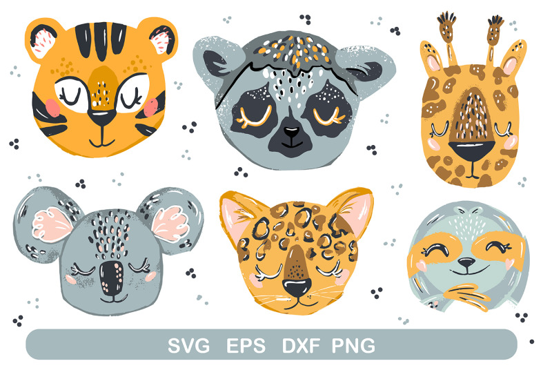baby-animal-faces-svg