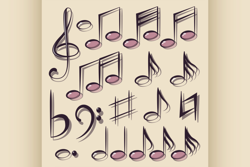 vector-musical-notes