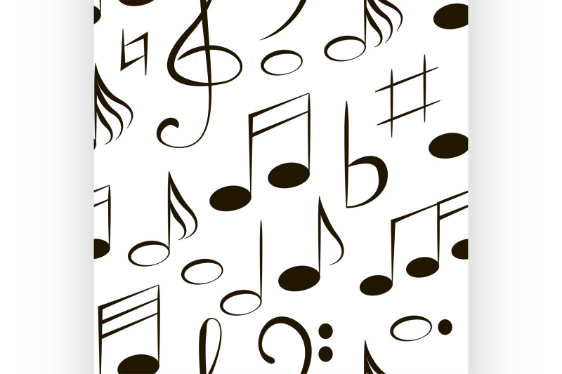 vector-musical-notes-pattern