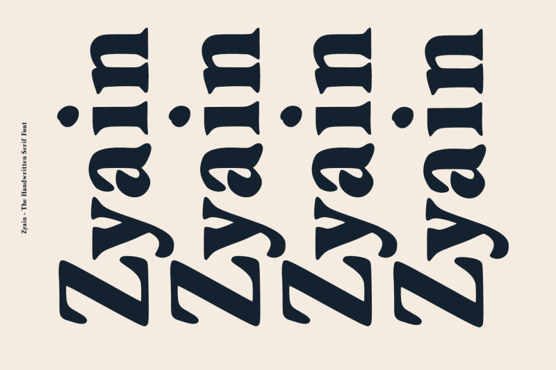 zyain-the-handwritten-serif-font