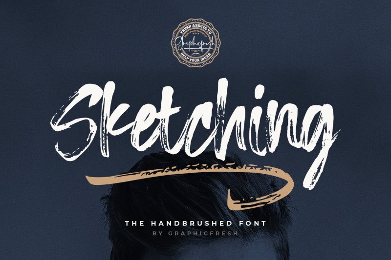 sketching-the-handbrushed-typeface