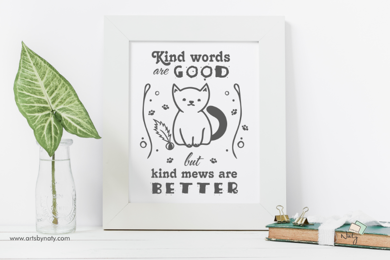 funny-cat-quote-illustration-about-kindness
