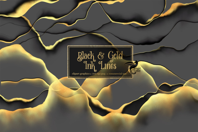 black-and-gold-ink-lines