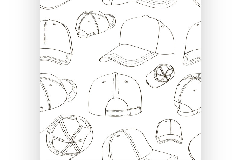 baseball-cap-set-pattern