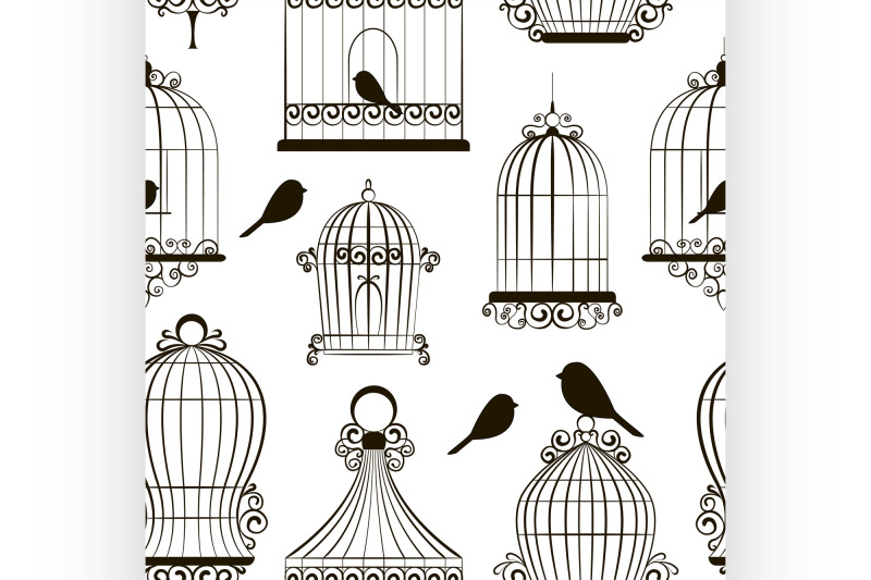 vintage-bird-cages-pattern