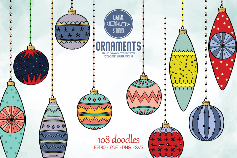 hand-drawn-ornaments-color-christmas-tree-balls-decorative-holiday