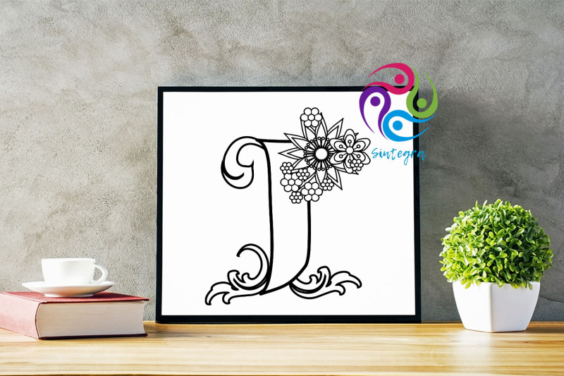 floral-outlined-alphabet-letter-a-to-z-svg-cut-files