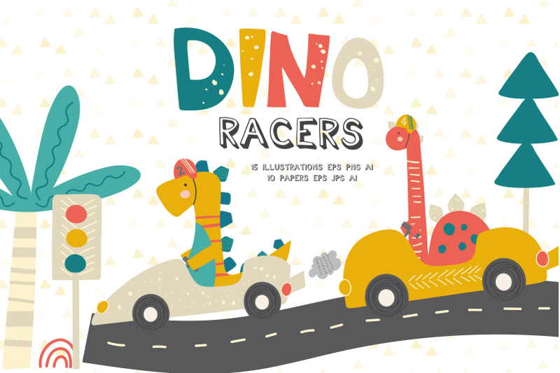 dino-racers-clipart