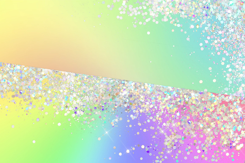rainbow-holographic-glitter-digital-paper