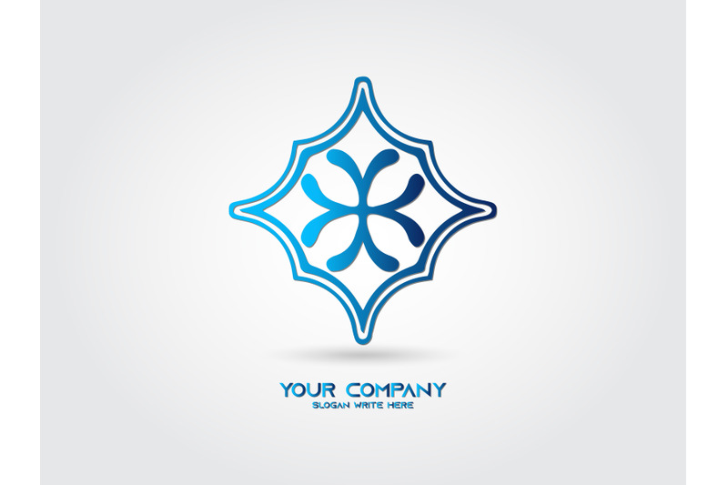logo-abstract-blue-gradient-design