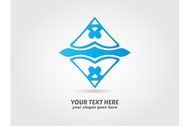 logo-abstract-blue-color