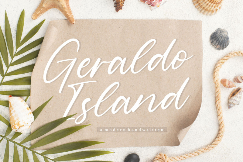 geraldo-island-modern-handwritten-font