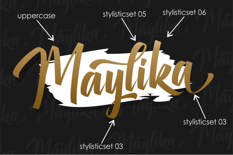 maylika-calligraphy-font-script