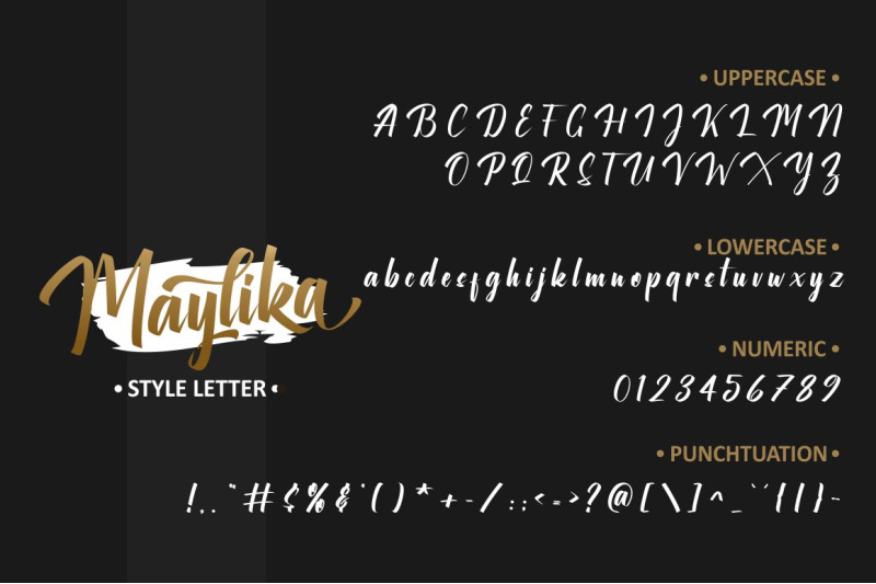 maylika-calligraphy-font-script