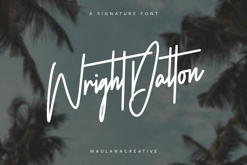 wright-dalton-signature-script-calligraphy-font
