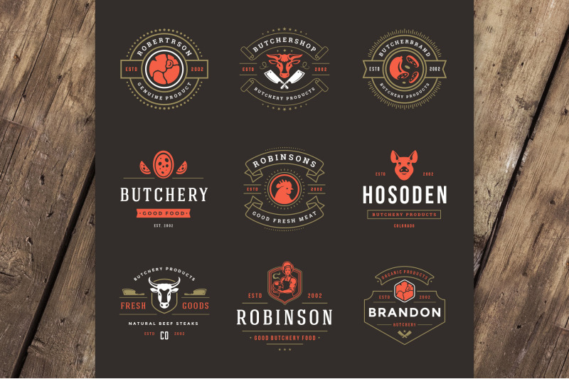 18-meat-food-logos-and-badges