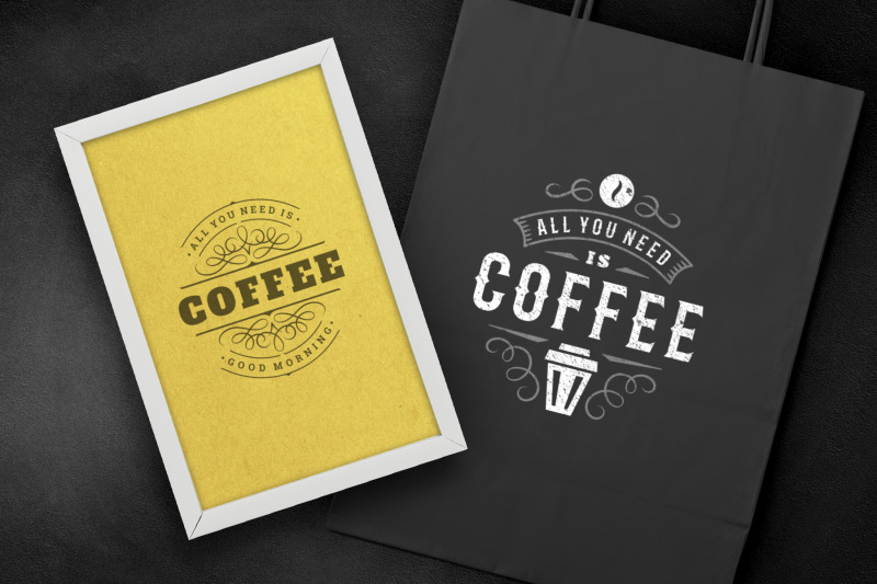 coffee-quotes-and-phrases-set