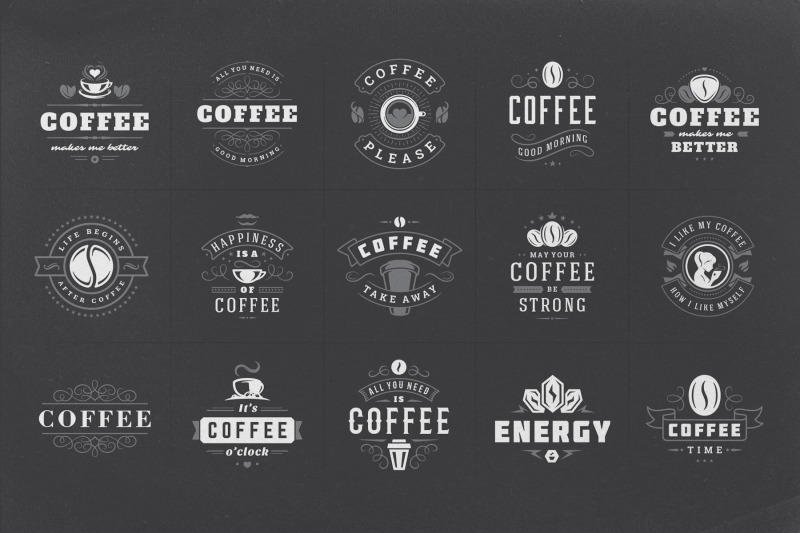 coffee-quotes-and-phrases-set