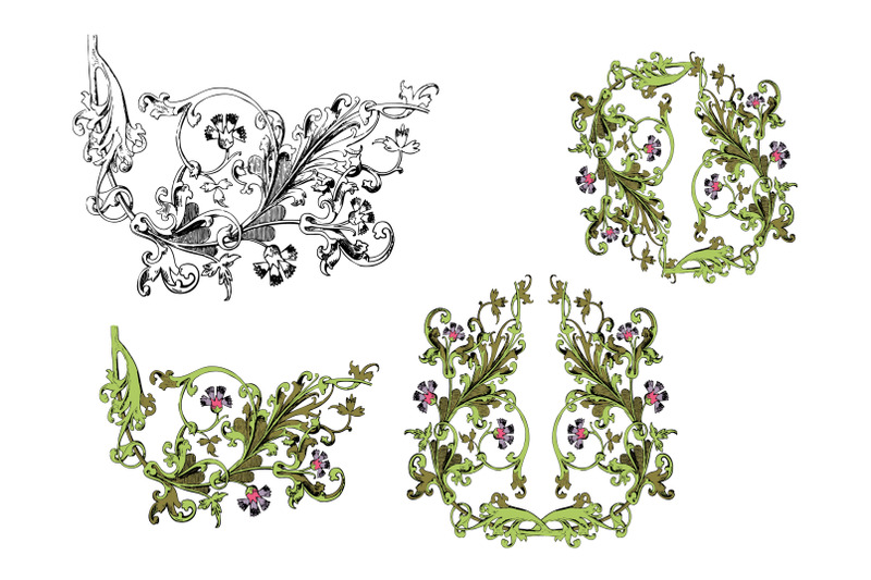 tree-branch-with-flowers-and-leaves-hand-drawn-baroque-style